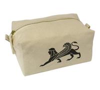 Azeeda 'Ancient Sphinx' Canvas Wash Bag/Makeup Case (CS00050570)
