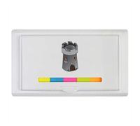 Azeeda 'Ancient Tower' Sticky Note Ruler Pad (ST00044090)