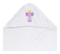 Azeeda 'Angel in Lilac' Baby Hooded Towel (HT00022784)