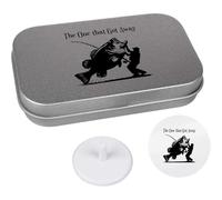 Azeeda 'Angler With Giant Fish' Golf Markers Gift Set (GO00085397)