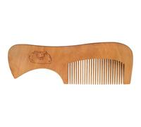 Azeeda 'Angora Rabbit' Wooden Hair Comb (HA00022485)