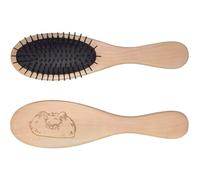 Azeeda 'Angora Rabbit' Wooden Hairbrush (HA00009649)