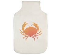 Azeeda 'Angry Crab' Hot Water Bottle Cover (HW00049187)