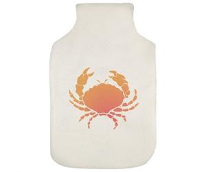 Azeeda 'Angry Crab' Hot Water Bottle Cover (HW00049187)