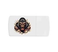 Azeeda 'Angry Gorilla Breakout' Pill Box with Tablet Splitter (PI00040051)