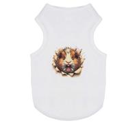 Azeeda 'Angry Guinea Pig Breakout' Pet Dog/Cat T-Shirt, S (PT00174601)