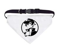 Azeeda 'Anime Boy Thumbs Up' Pet Bandana - White, L (PD00087844)