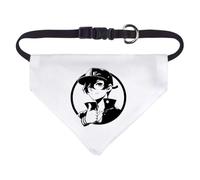 Azeeda 'Anime Boy Thumbs Up' Pet Bandana - White, S (PD00087843)