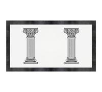 Azeeda 'Arabesque Roman Pillar ' Pet Feeding Mat (PM00028545)
