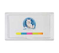 Azeeda 'Arctic Fox on Snowy Hill' Sticky Note Ruler Pad (ST00044954)