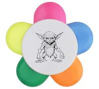 Azeeda 'Armoured Goblin' Flower Shape Highlighter Pen (HL00044846)