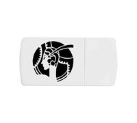 Azeeda 'Art Deco Dancing Girl' Pill Box with Tablet Splitter (PI00044689)