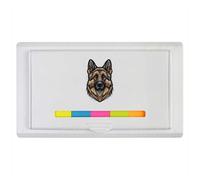 Azeeda 'Art Deco German Shepherd' Sticky Note Ruler Pad (ST00043901)
