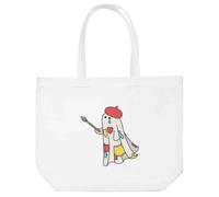 Azeeda 'Artie The Painter Ghost' Tote Shopping Bag For Life (BG00085965)
