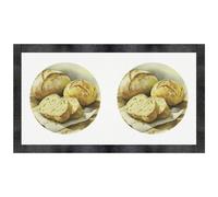 Azeeda 'Artisanal Sourdough Bread' Pet Feeding Mat (PM00037255)