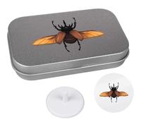 Azeeda 'Atlas Beetle Flying' Golf Markers Gift Set (GO00081866)