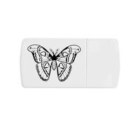 Azeeda 'Atlas Moth' Pill Box with Tablet Splitter (PI00039253)