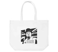 Azeeda 'Attitude- Winston Churchill Quotation' Tote Shopping Bag For Life (BG00091028)