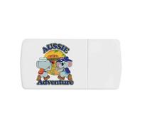 Azeeda 'Aussie Adventure' Pill Box with Tablet Splitter (PI00041162)