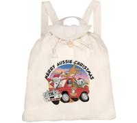Azeeda 'Aussie Outback Christmas' Canvas Rucksack/Backpack (RK00050884)