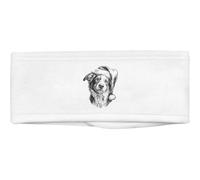Azeeda 'Australian Shepherd Wearing Santa Hat' Beauty Head Band/Hair Band (HB00043092)