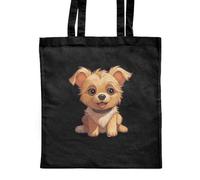 Azeeda 'Australian Terrier' Classic Black Tote Shopper Bag (ZB00020859)