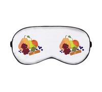 Azeeda 'Autumn Fruits' Sleep/Travel Eye Mask (EY00032970)