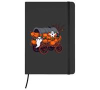 Azeeda 'Autumn Harvest' Ruled Notebook - Black, A5 (NB00099806)