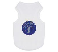 Azeeda 'Autumn Tree And The Stars' Pet Dog/Cat T-Shirt, S (PT00170805)