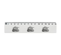 Azeeda 'Autumn Wheelbarrow' Plastic Ruler - 15cm (RL00118129)