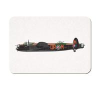 Azeeda 'Avro Lancaster Bomber' Rectangular Fridge Magnet - Decorative Refrigerator & Whiteboard Magnet for Home, Kitchen or Office - 70mm x 49mm (FM00043387)
