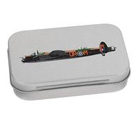 Azeeda 'Avro Lancaster Bomber' Storage Tin - 95mm (TT00093656) | Metal Keepsake Box for Stationery, Crafts, Sweets and Small Gifts
