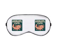 Azeeda 'Axolotl Cute' Sleep/Travel Eye Mask (EY00031566)