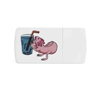 Azeeda 'Axolotl Drinking Water Illustration' Pill Box with Tablet Splitter (PI00043490)