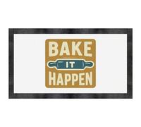 Azeeda 'Bake It Happen' Pet Feeding Mat (PM00031356)