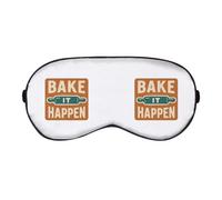 Azeeda 'Bake It Happen' Sleep/Travel Eye Mask (EY00031439)