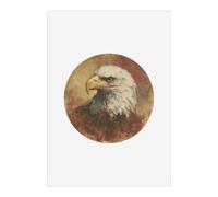 Azeeda 'Bald Eagle Portrait' Poster - A3 Portrait (PP00376862)