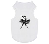 Azeeda 'Ballet Dancer' Pet Dog/Cat T-Shirt, XS (PT00149212)
