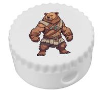Azeeda 'Barbarian Bear' Compact Pencil Sharpener (PS00056087)