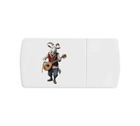 Azeeda 'Bard Goat' Pill Box with Tablet Splitter (PI00045165)