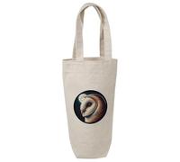Azeeda 'Barn Owl By Moonlight' Cotton Wine Bottle Gift/Travel Bag (BL00044749)