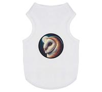 Azeeda 'Barn Owl By Moonlight' Pet Dog/Cat T-Shirt, S (PT00166997)