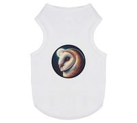Azeeda 'Barn Owl By Moonlight' Pet Dog/Cat T-Shirt, XS (PT00166996)