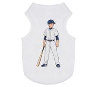 Azeeda 'Baseball Player' Pet Dog/Cat T-Shirt, S (PT00187897)