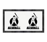 Azeeda 'Baseball Player' Pet Feeding Mat (PM00039754)