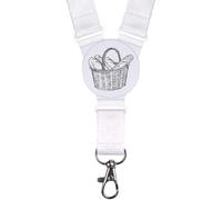 Azeeda 'Basket with Bread' Neck Strap/Lanyard (LY00046394)