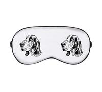 Azeeda 'Basset Hound Portrait' Sleep/Travel Eye Mask (EY00031040)