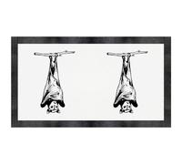 Azeeda 'Bat Hanging Upside Down' Pet Feeding Mat (PM00035649)