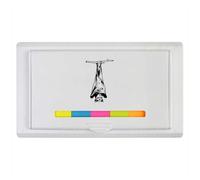 Azeeda 'Bat Hanging Upside Down' Sticky Note Ruler Pad (ST00044600)