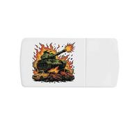 Azeeda 'Battle Tank' Pill Box with Tablet Splitter (PI00037137)